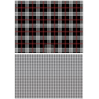 Redesign Décor Transfers® - Gingham Black size 23"x 33"