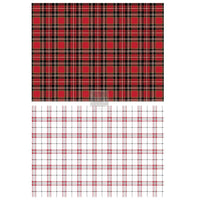 Redesign Décor Transfers® - Gingham Red size 23"x 33"