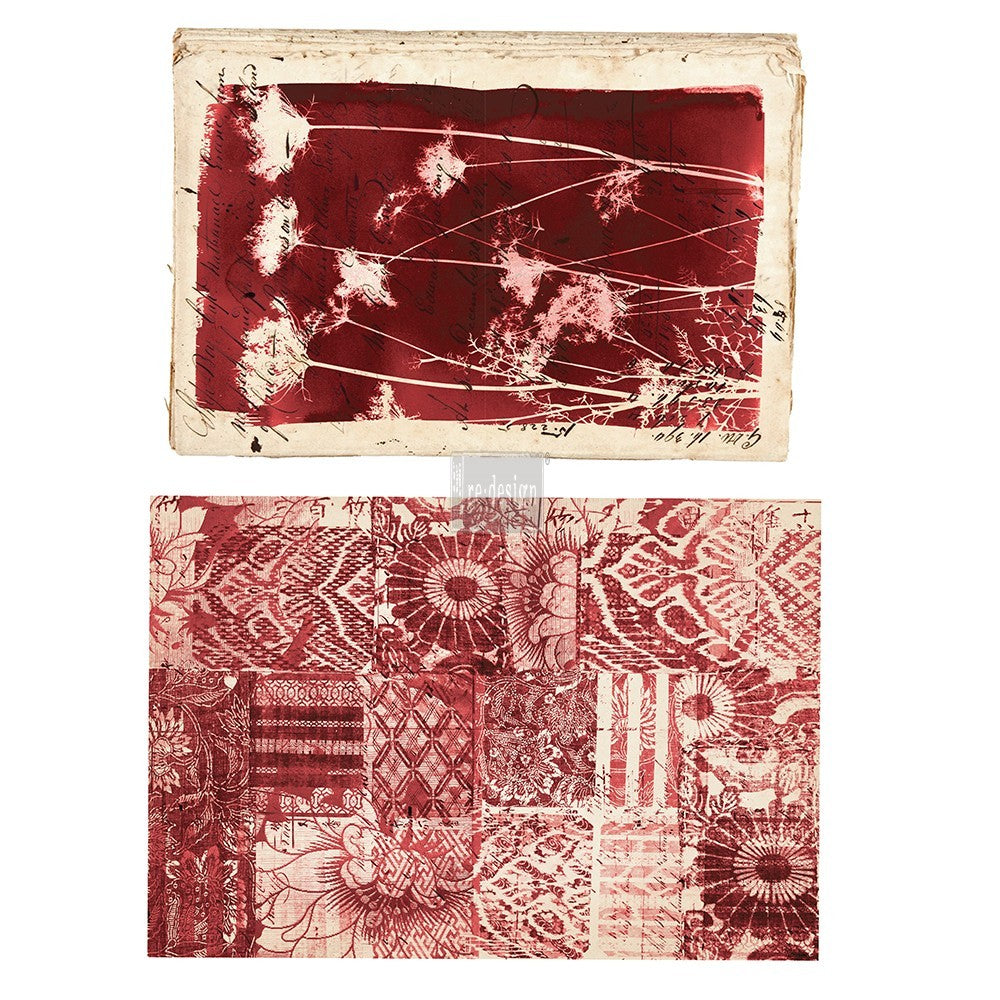 Redesign Décor Transfers® - Botanical Print size 14"x 22" and 15"x 23"