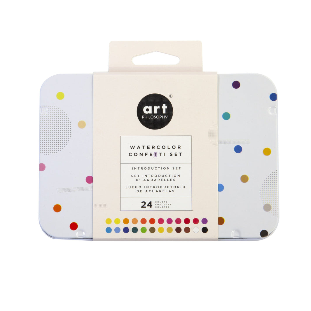 Watercolor Confetti Set, Paint Set