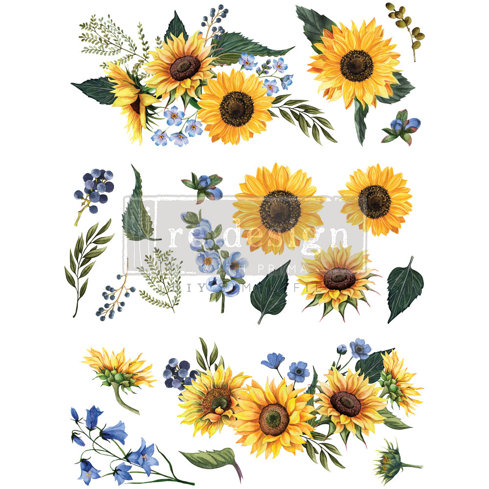 Redesign Decor Transfers® - Sunflower Fields