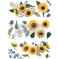 Redesign Decor Transfers® - Sunflower Fields