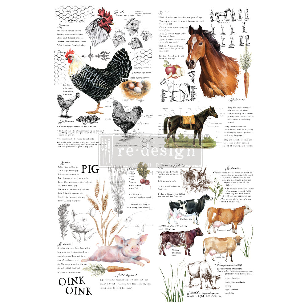 Redesign Decor Transfers® - Farm Life
