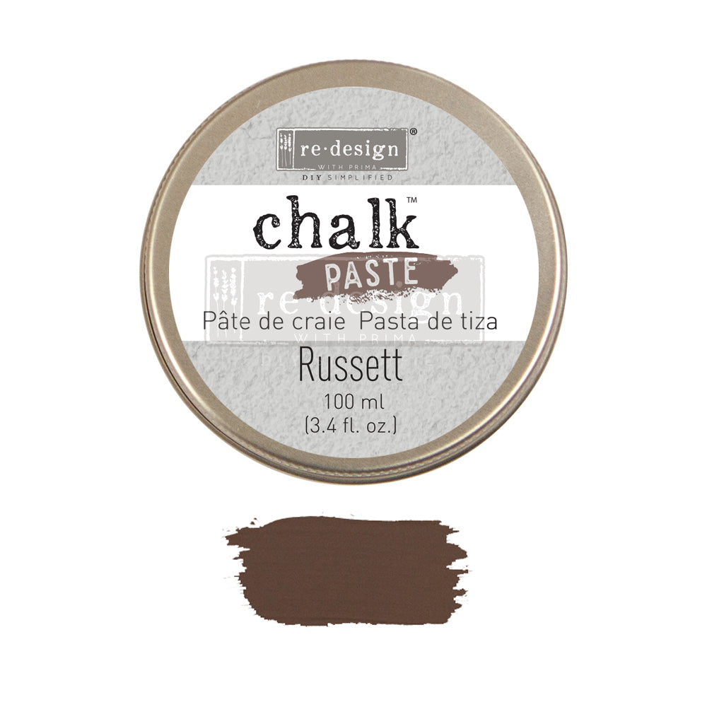 Redesign Chalk Paste - Russett - 1 jar, 100 ml (3.4 fl oz)