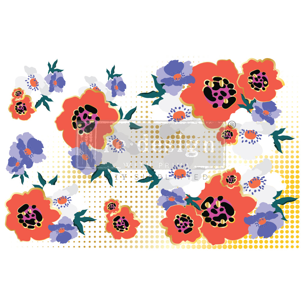 Redesign Decor Transfers® - CECE Modernist Floral
