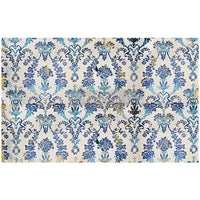 Redesign Decoupage Décor Tissue Paper - Cobalt Flourish - 1 sheet, 19"x30"