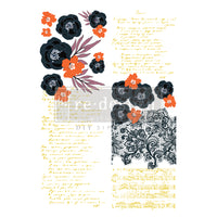 Decor Transfers® CeCe - Fleur Noir