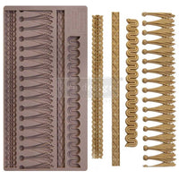 Décor Mould CECE - Tassel Fringe - 1 pc, 5"x10"x8mm