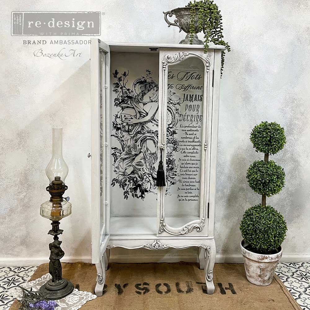 Decor Transfers® - Youth Fountain - total sheet size 24"x35", cut into 2 sheets