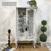 Decor Transfers® - Youth Fountain - total sheet size 24"x35", cut into 2 sheets