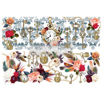 Decor Transfers® 24×35 – Cece Once Upon A Time – total sheet size 24″x35″, cut into 2 sheets