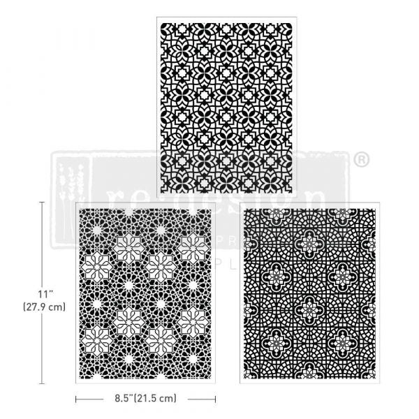 Decor Transfers® - Magical Marrakesh - 3 sheets, 8.5"x11"