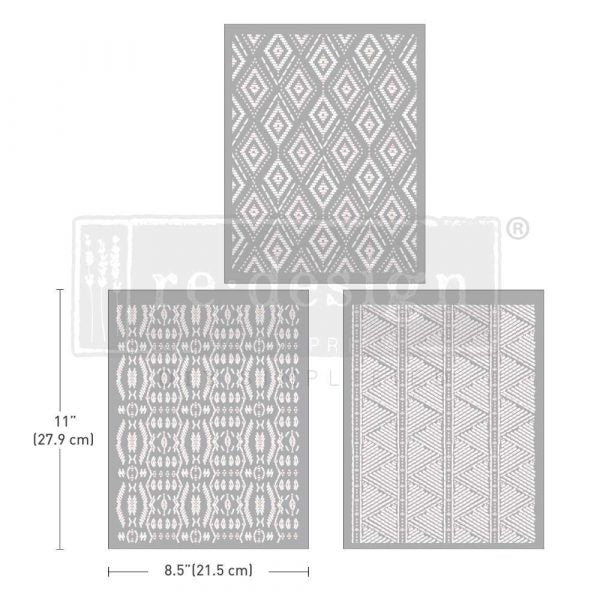 Decor Transfers® - Woven With Love - 3 sheets, 8.5"x11"