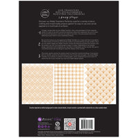 Decor Transfers® - Golden Art Deco - 3 sheets, 8.5"x11"