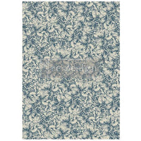 A1 Decoupage Fiber – Blue Wallpaper – 1 sheet, A1 size