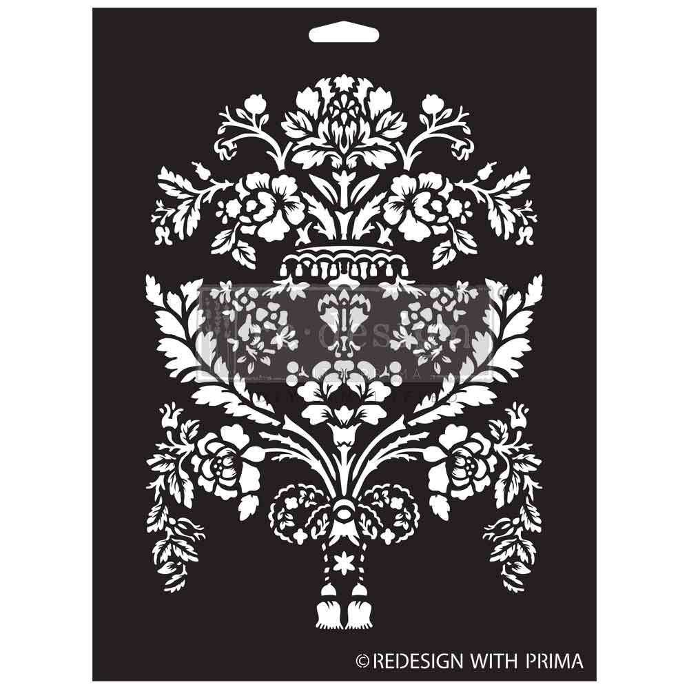 Decor Stencils® - Chapelle Royale - 1 pc, sheet size 9"x12"