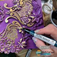 Cece Gilding Marker – 1 pc, 4 grams with chisel tip, Gold Leaf