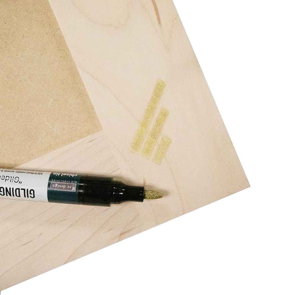 Cece Gilding Marker – 1 pc, 4 grams with chisel tip, Gold Leaf