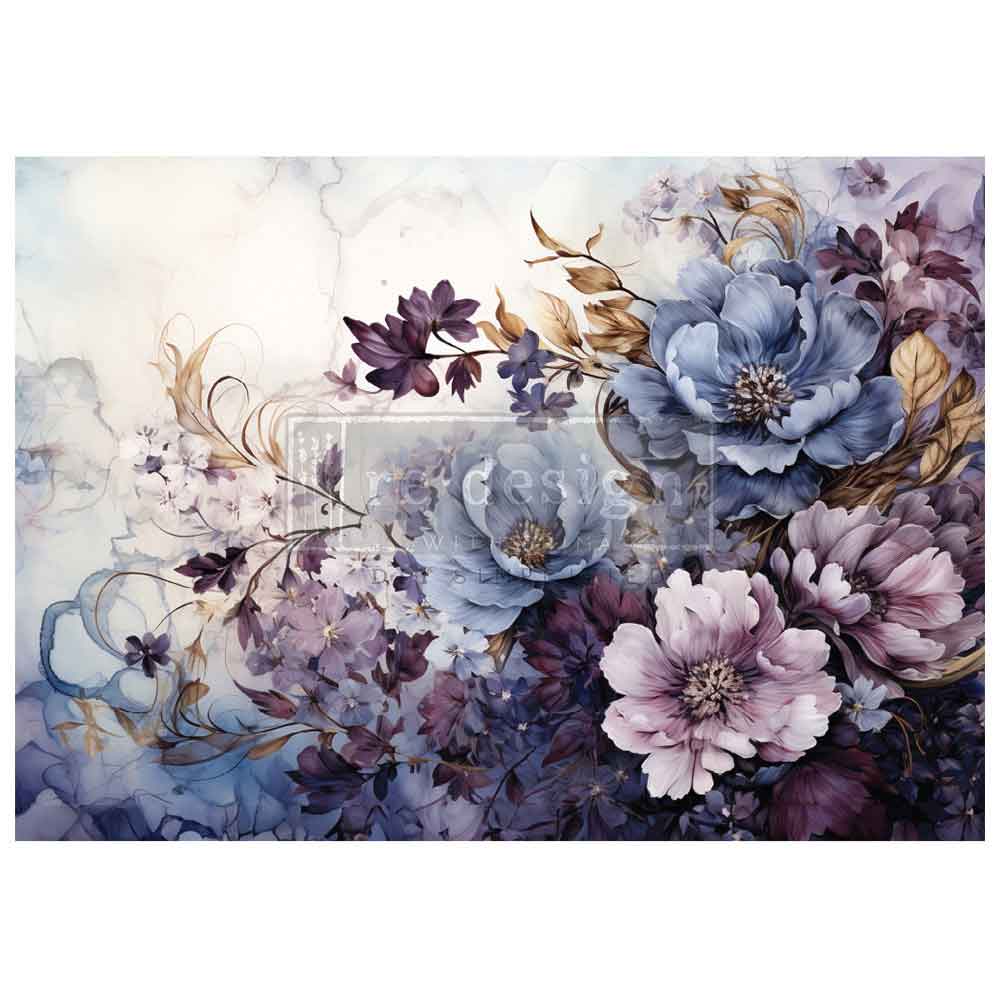 A1 Decoupage Fiber - Serene Shadows - Decoupage Paper