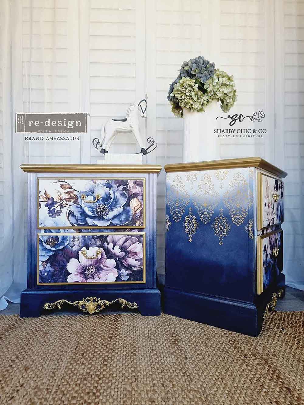 A1 Decoupage Fiber - Serene Shadows - Decoupage Paper
