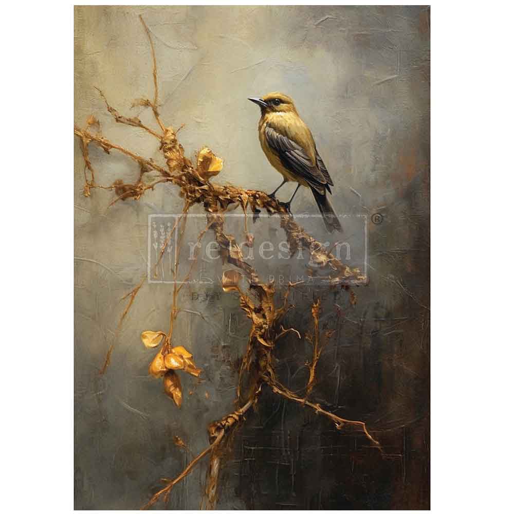 A1 Decoupage Fiber - Rustic Refuge -