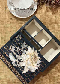Flower Mould, Cerulean Blooms Decor Mould, Large Flower Mould