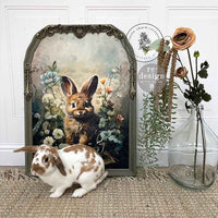 Decoupage Decor Tissue Paper Pack - Dreamy Bunnies - 3 sheets, 19.5"x30" each