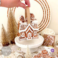 Decor Moulds® - Festive Gingerbread Treats - 1 pc, 5"x8"x8mm Copyright