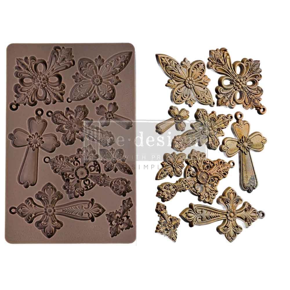 Decor Moulds® - Holy Harmony - 1 pc, 5"x8"x8mm
