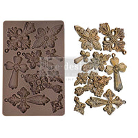 Decor Moulds® - Holy Harmony - 1 pc, 5"x8"x8mm