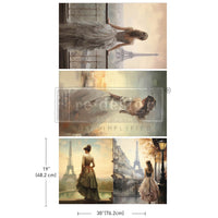Bridal bliss Decoupage Decor Tissue Paper Pack - Bridal bliss - 3 sheets, 19.5"x30" each