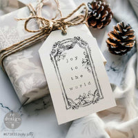 Decor Clear Stamp - Holly Jolly - 8.5x11 sheet size