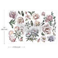 Blossom Breeze Small Transfers - Blossom Breeze - 3 sheets, 6"x12"