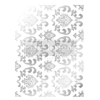 Silver House of Damask, Decor Foil Transfers® Kacha