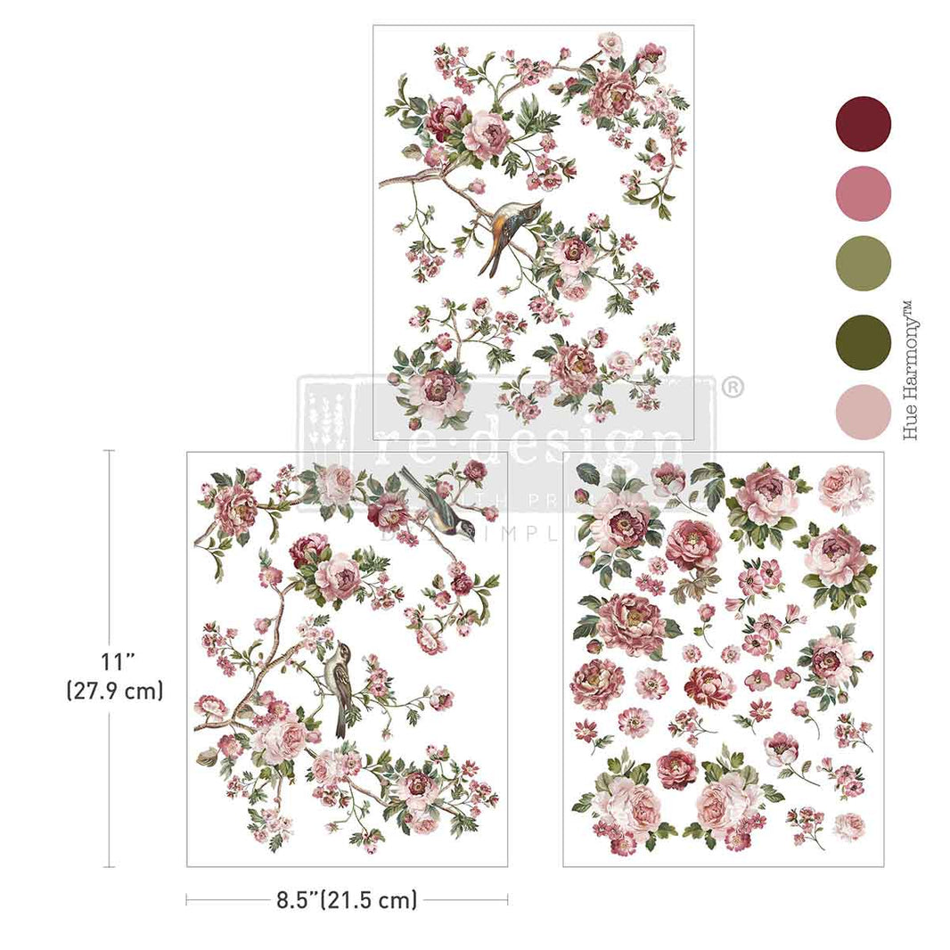 The Enchanted Grove , Middy Transfers® Kacha - The Enchanted Grove - 3 sheets, 8.5"x11"