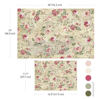 Double Delight Decoupage Fiber Paper Set - Timeless Charm