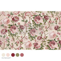 Timeless Blooms Fiber Paper, Kacha Paper