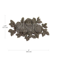 Decor Poly - Timeless Petals - 1 pc, 4.75"x8" (12.1cmx20.3cm)