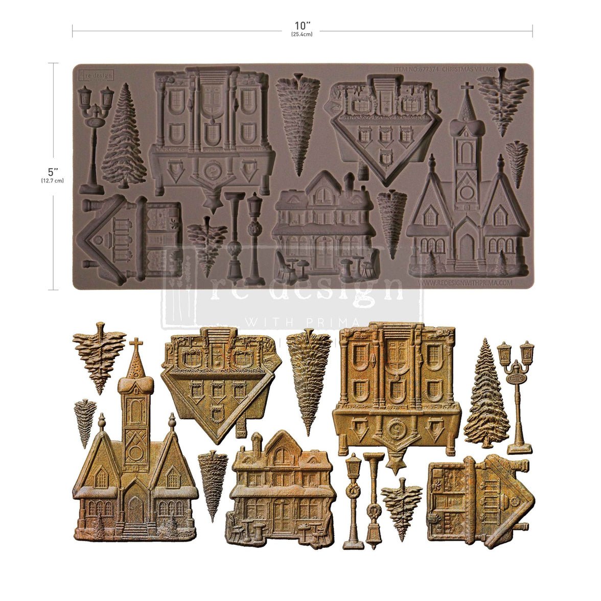 Decor Moulds® - Christmas Village