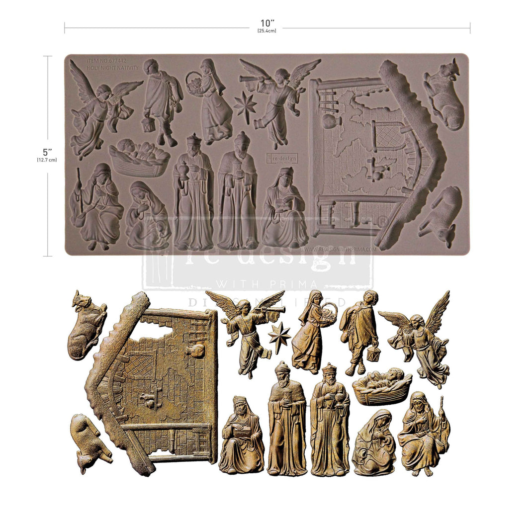 Decor Moulds® - Holy Night Nativity