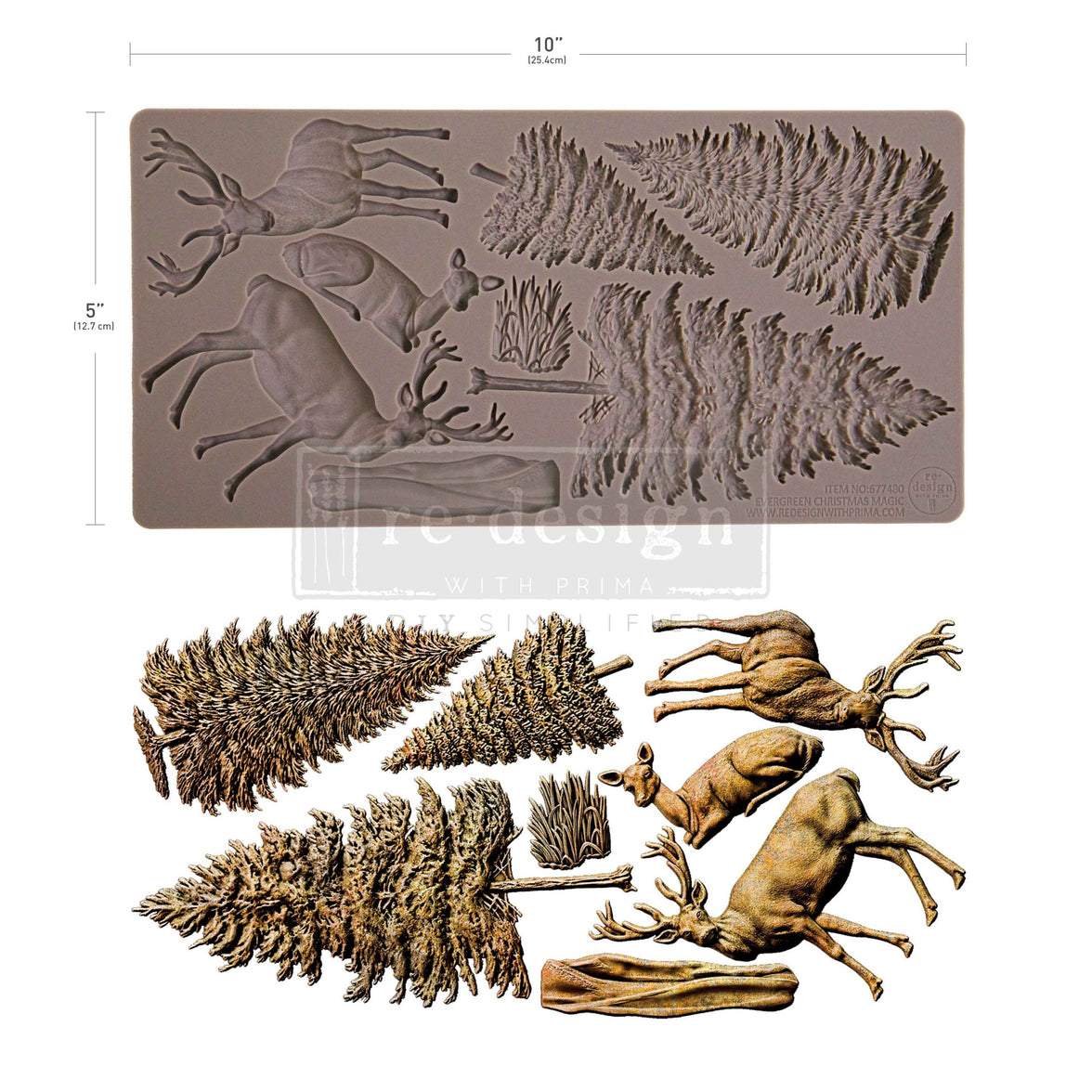 Decor Moulds® - Evergreen Christmas Magic