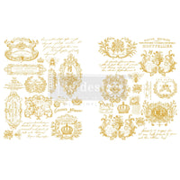 H2O Transfers Gold - Gilded Memories