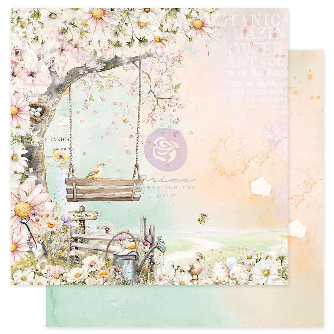 Among the Wildflowers Collection 12x12 Sheet - Meadow Path