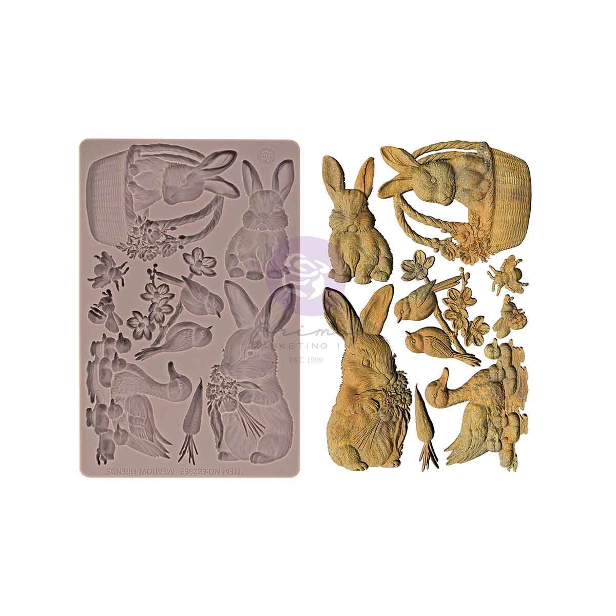 Among the Wildflowers Collection Mould - Garden Friends