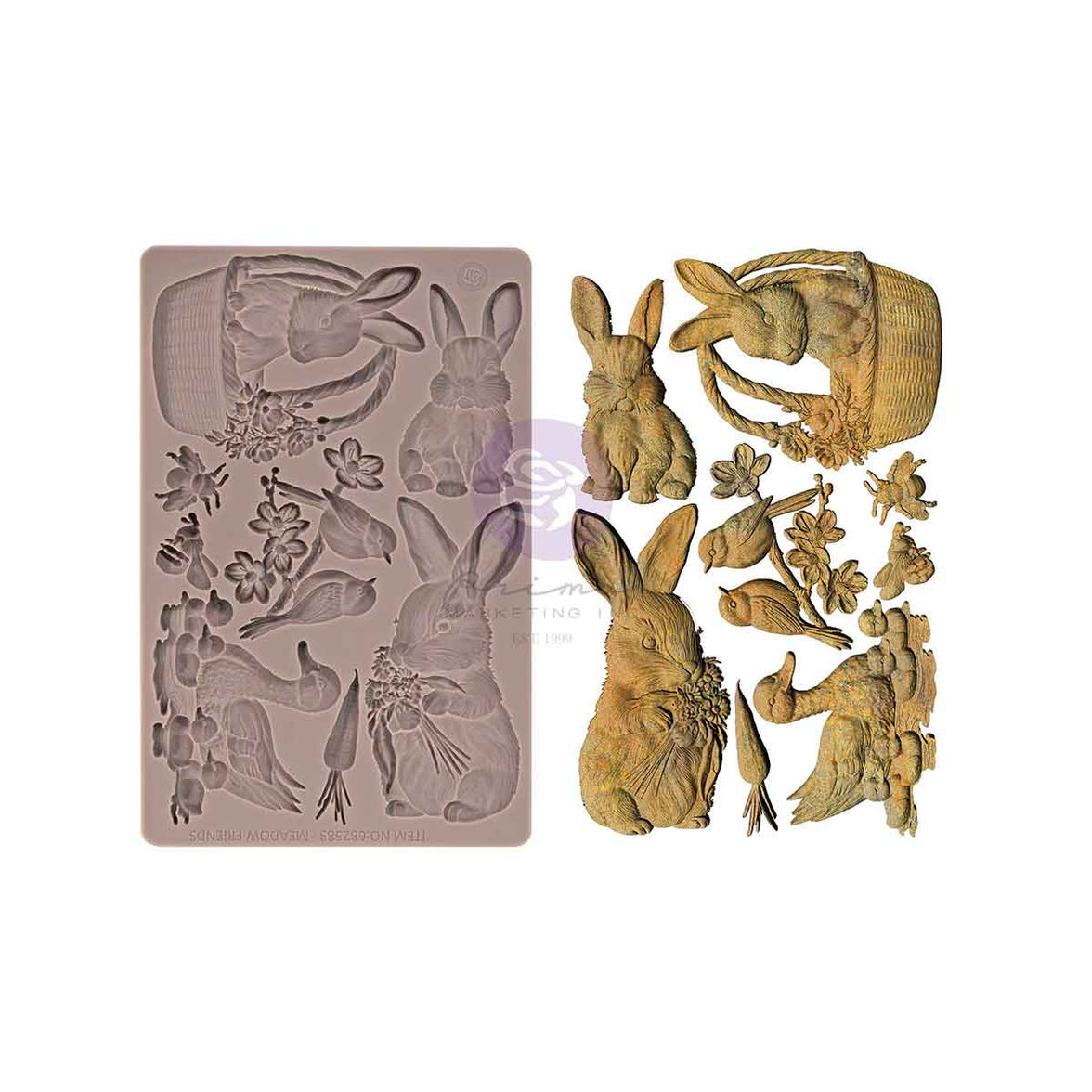 Among the Wildflowers Collection Mould - Garden Friends