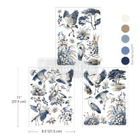 Middy Transfers® - Whispers By The Marsh, Large Heron Bird