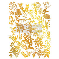 New! Luxe Foliage Transfer, Decor Transfers® Gold Foil - Luxe Foliage