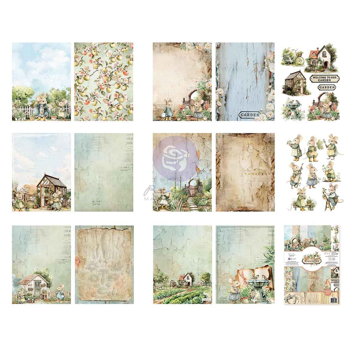 Homegrown Collection 6x8 Paper Pad