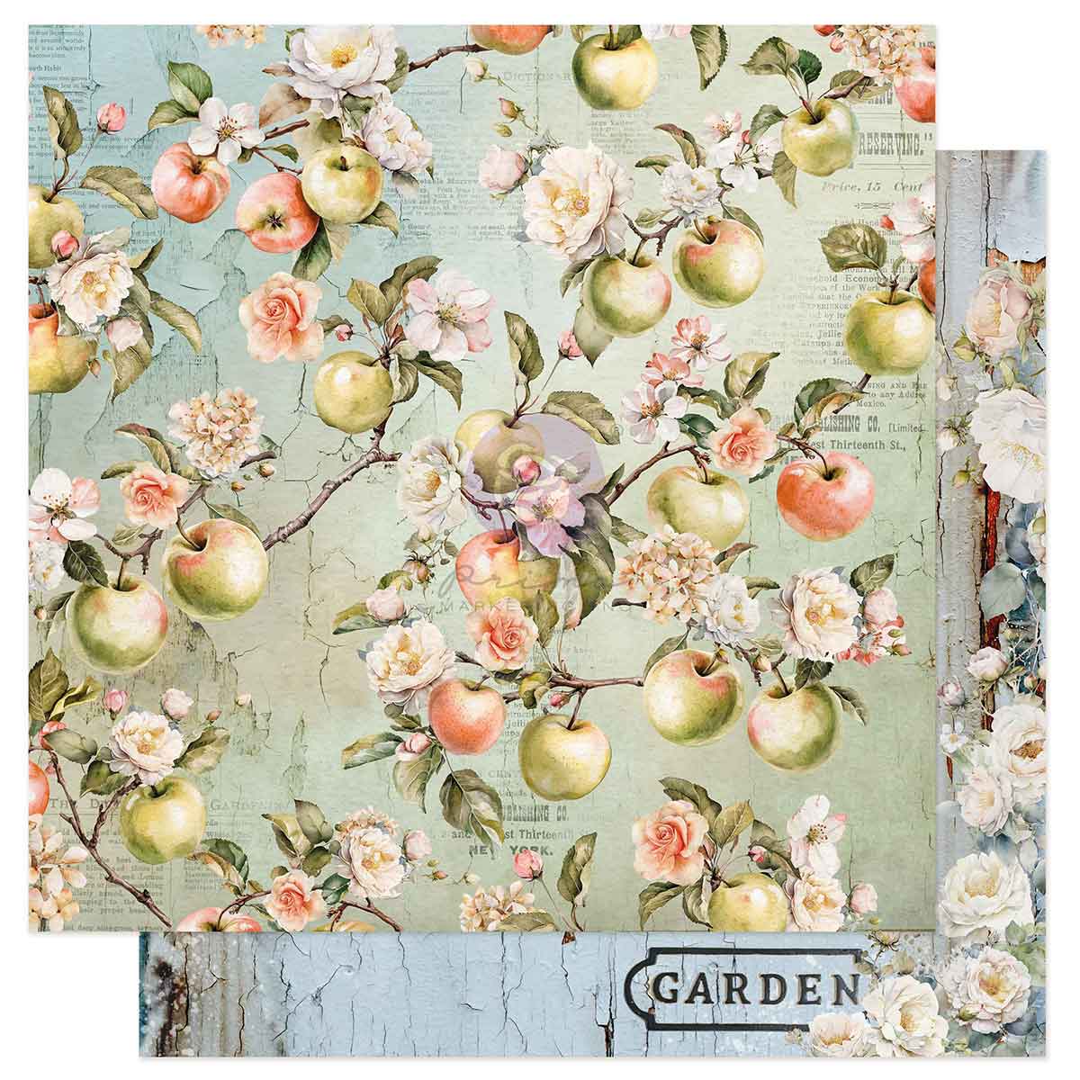 Homegrown Collection 12x12 Sheet - Apple Orchard