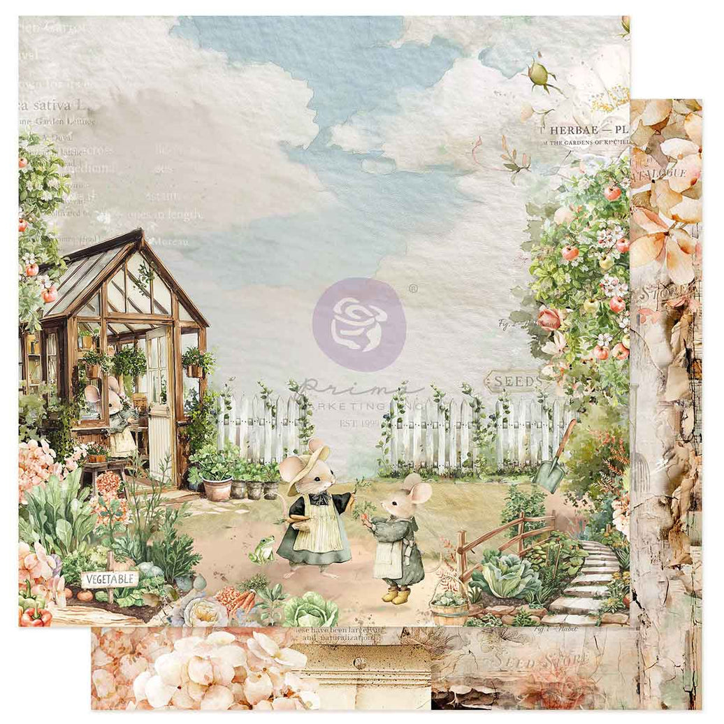 Homegrown Collection 12x12 Sheet - Garden Talk